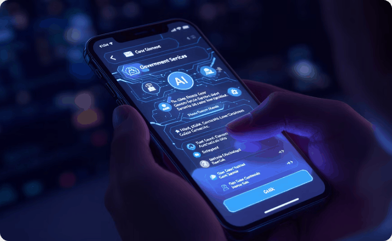 Phone app for public services